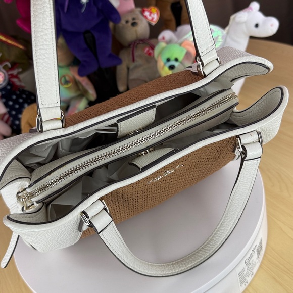 💥KATE SPADE - Jackson Straw Medium Triple Compartment Satchel - 178U088 - Picture 10 of 15